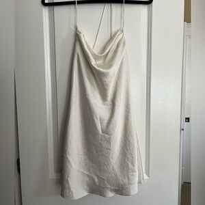 Wilfred white mini dress